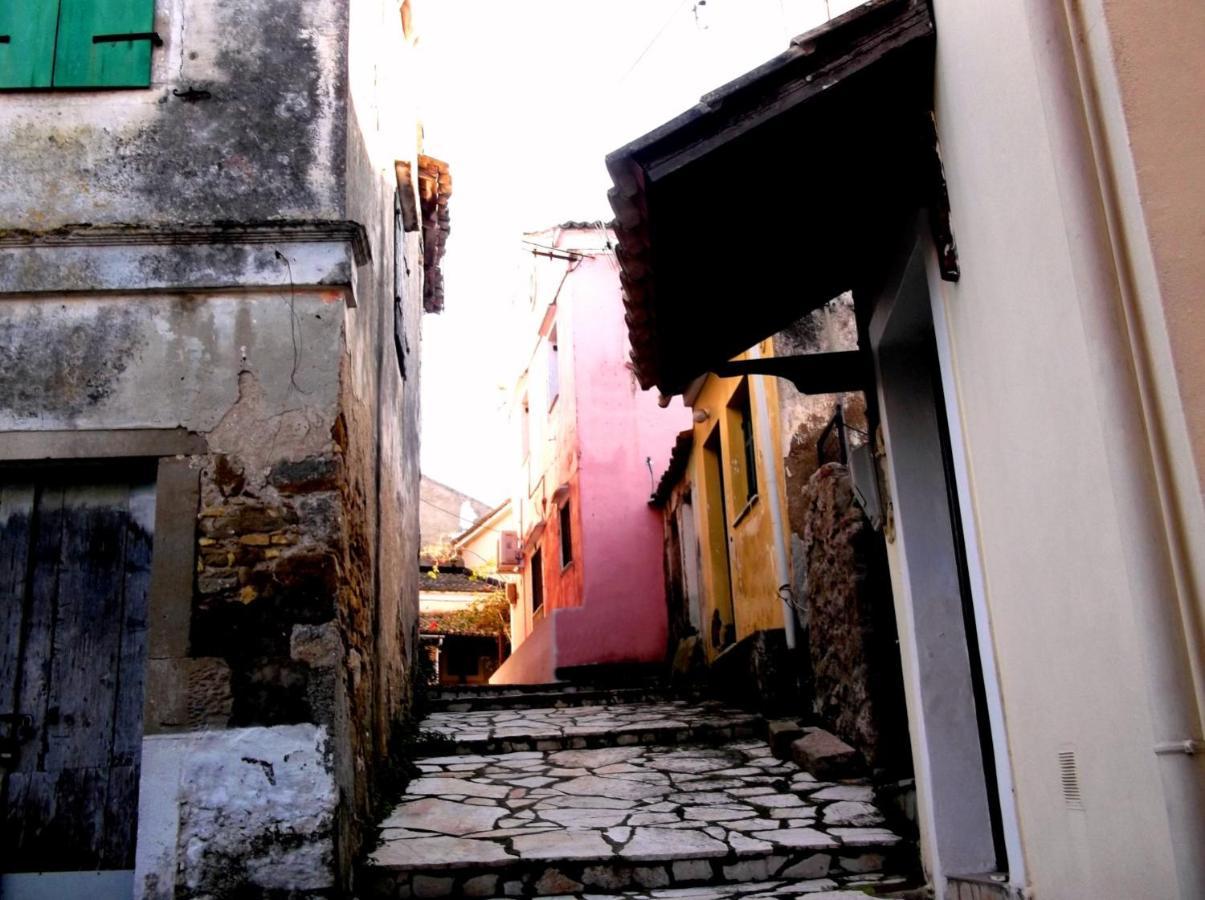 Stone In Nature With View To Corfu Town! *