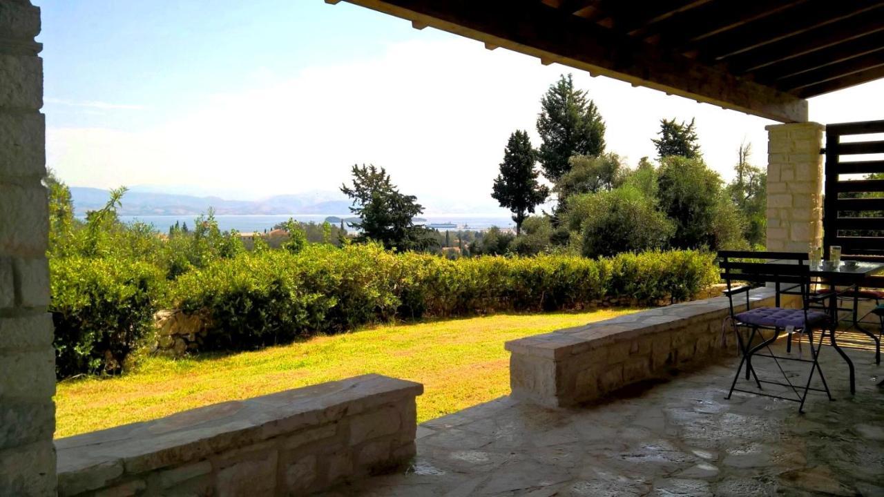 Stone In Nature With View To Corfu Town! Evropouloi
